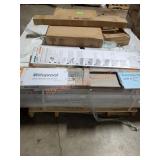 Vinyl Plastic Fencing Unknown Amount, Flooring