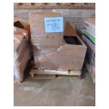 Skid  3 Rolls of Lattice , 2 Boxes Vinyl Plank