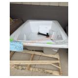 54ï¿½x73ï¿½ Oversized Soaking Bathtub