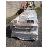 Skid Lot Of 5" x 5" x 96" Vinyl Posts