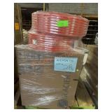 Radiant Heat Pex Pipes & Mini Fridge