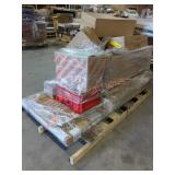 Skid Nexgrill Charcoal smoker, BirdX Spikes, Rug,