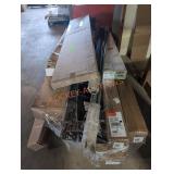 Landscape Edging Shower Base Metal Pipes Skid Lot