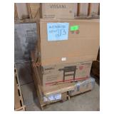 Skid Of 2 Burner Grill, Vissani Mini Fridge,