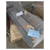 Skid Lot Of Security Doors & Frame
