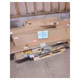 Skid Of Scaffolding, Cabinet, Doors, Vanity Top