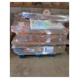 Skid lot Patio Umbrellas, Assorted Blinds, Wrap