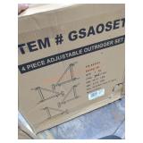 4pc Adjustable Outrigger Set