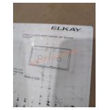 Elkay double stainless steel sink