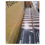 3 boxes of solid oak slat wall