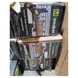 3 boxes of weaker solid oak slat wall