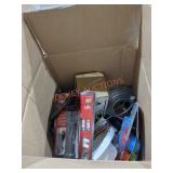Box Lot Of Assorted Home Improvement Items