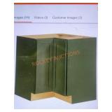 Hampton Bay 36" x 20" x 34.5" Lazy Susan Corner