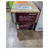 (2) 48" x 72" Blinds