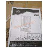Homcom Coat Rack and Bench