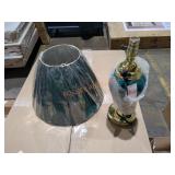 Teal Lamp