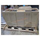 60" x 22" x 35" Unfinished Vanity