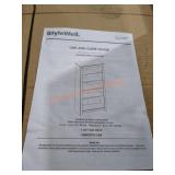 StyleWell Unfinished Bookcase