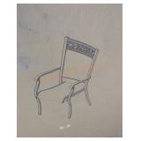 4 outdoor dali chairs