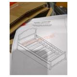 Qualler Twin Size Platform Bed w/ Twin Trundle