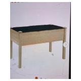 Pure Garden 48" x 24" x 30"  Wood Planter Box