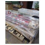 4 Husky 77" 4 shelf industrial cabinets 4 X BID