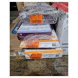 6 boxes of miscellaneous vinyl flooring