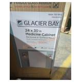 Glacier Bay 24" x 30" medicine cabinet