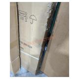 5 Lite Glass Barn Door