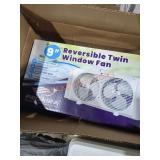 (2) 9" Window Fans