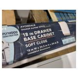 Hampton Bay 18" Drawer Base Cabinet