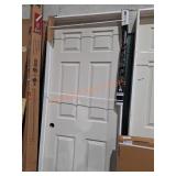 30" X 80" right hand 6 panel interior door