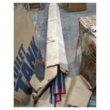 (4) Metal Poles