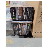 3 boxes of weaber solid oak slat wall