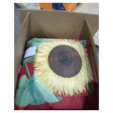 Hampton Bay Sunflower Throw Pillow 4pk