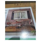 Amberview 6 PC sling dining set with umbrella