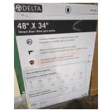 48" x 34" Shower Base