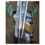 Box Lot Assorted Home Improvement Items Box Lot Assorted Home Improvement Items