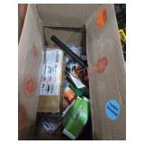 Box Lot Assorted Home Improvement Items Box Lot Assorted Home Improvement Items