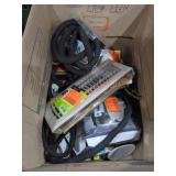 Box Lot Assorted Home Improvement Items Box Lot Assorted Home Improvement Items
