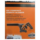 Ridgid 18V Compact Jobsite Blower Ridgid 18V Compact Jobsite Blower