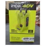 Ryobi 40V Power Source Ryobi 40V Power Source