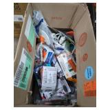 Box Lot Assorted Home Improvement Items Box Lot Assorted Home Improvement Items