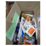 Box Lot Of Assorted Home Improvement Items