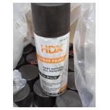 Box Lot of HDX Spray Paint, Flat Black Box Lot of HDX Spray Paint, Flat Black