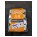 HDX 12 D Alkaline Batteries HDX 12 D Alkaline Batteries
