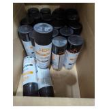 Box Lot of HDX Spray Paint, Flat Black Box Lot of HDX Spray Paint, Flat Black