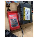 Milwaukee M18 Battery and M12 Charger