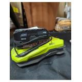 Ryobi 18v 4 ah battery and charger