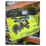 Ryobi 18v brushless 10" sliding compound miter saw